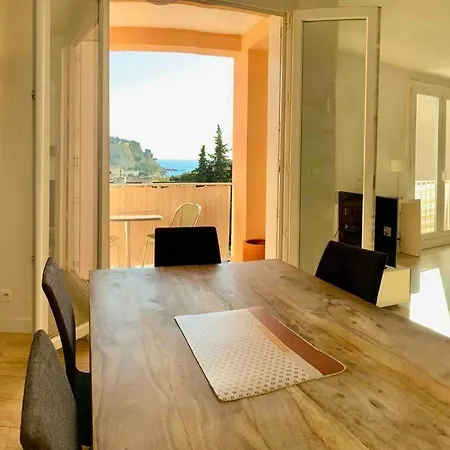 Lumineux T3 Vue Mer Et Cap Canaille,parking Prive. 아파트